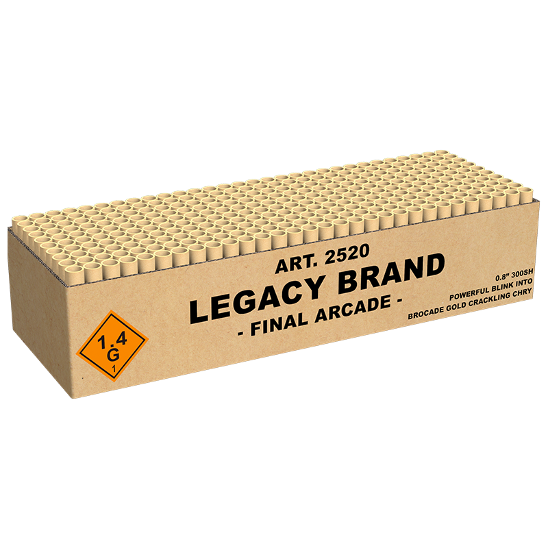 Final Arcade 300 shots Legacy Brand