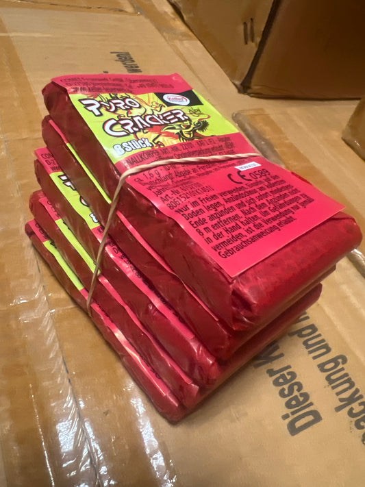 Pyro Crackers - 5 pakjes - Keller Rotjes