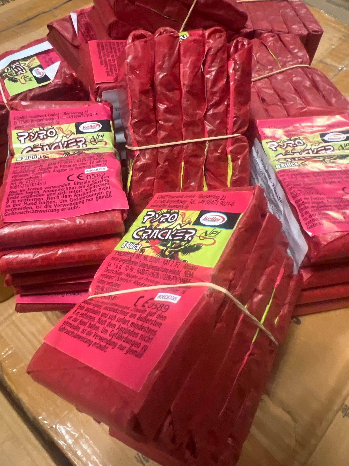 Pyro Crackers - 5 pakjes