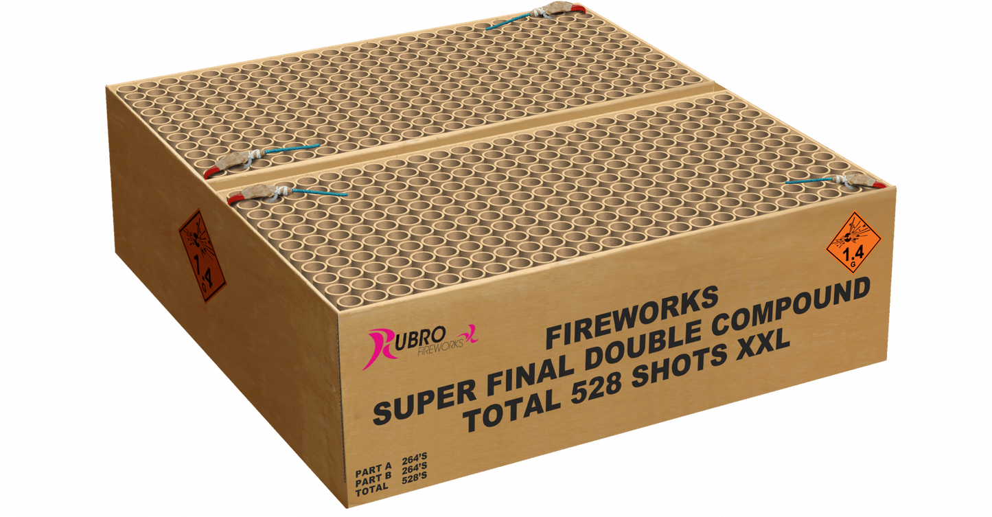 UITVERKOCHT - SUPER FINAL FORCE ONE 528 SHOTS