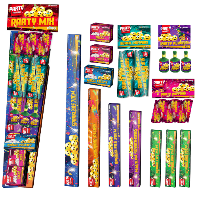 Partypakket Groot 155 delig