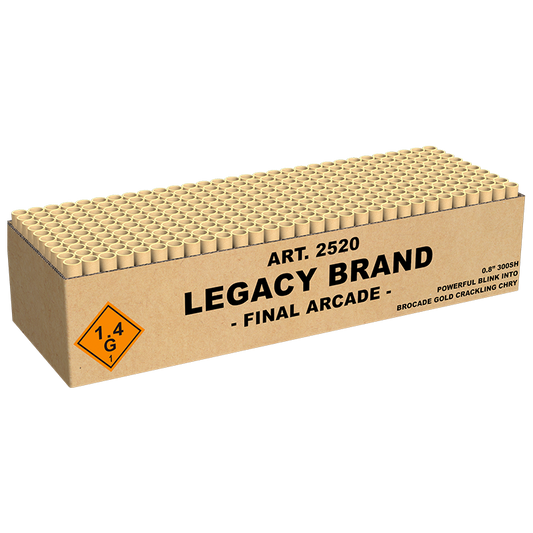 Final Arcade 300 shots Legacy Brand