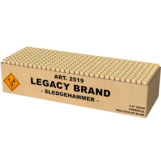 Sledgehammer 300 shots Legacy Brand