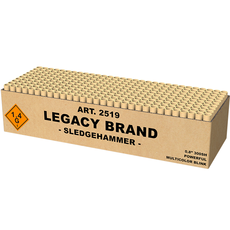 Sledgehammer 300 shots Legacy Brand