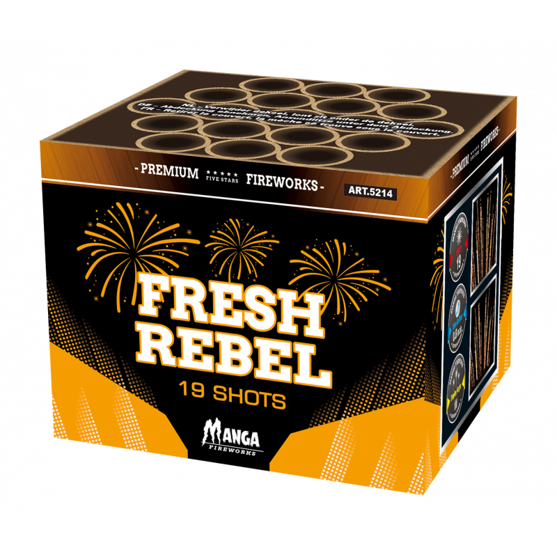Fresh Rebel 19 SHOTS Manga Fireworks