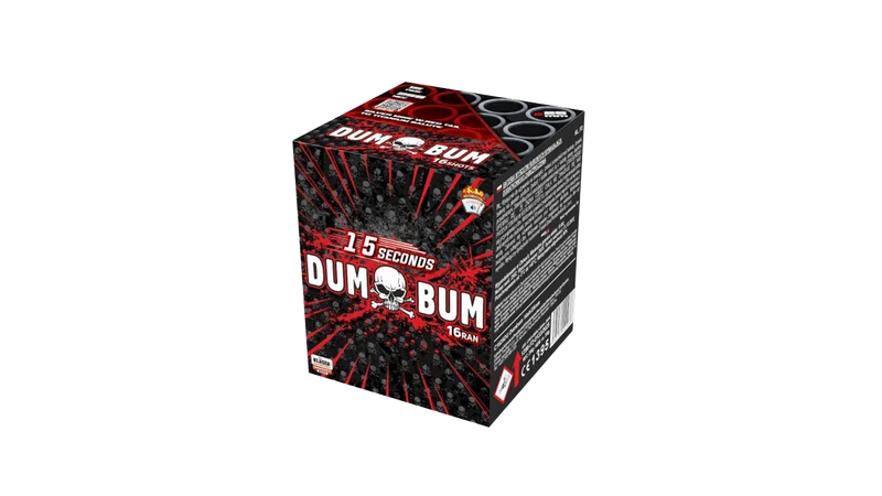 Dumbum 16 shots Cake