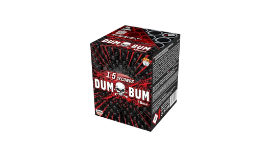 Dumbum 16 shots Cake