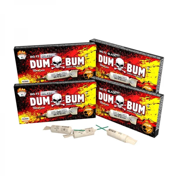 Dumbum Big F2 Black Vlinders