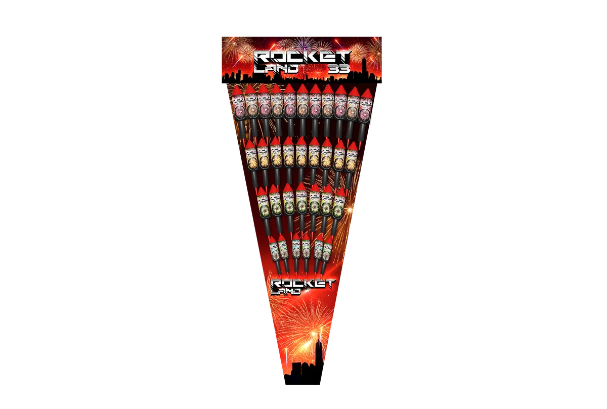 Klasek - Rocket Land 33 Pijlen Pakket