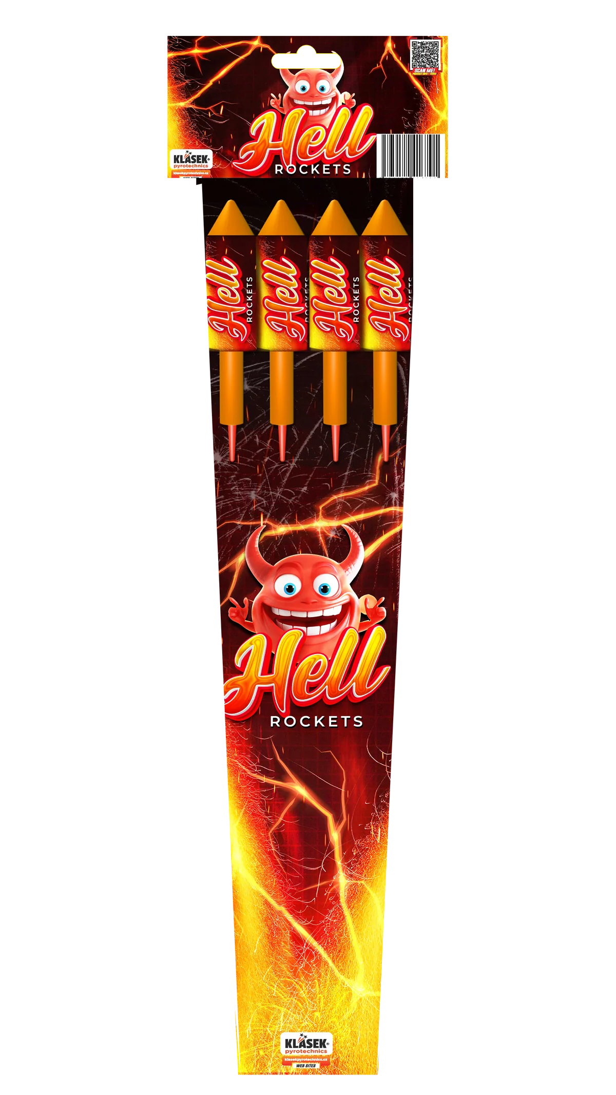 Klasek Hell Rockets - Pijlen Set